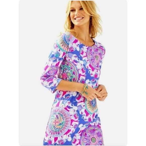 LILLY PULITZER BAY DRESS - Picture 1 of 11